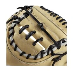 Wilson A2000 CM33 33" Baseball Catcher's Mitt: WBW10011533 17 Wilson A2000 CM33 33" Baseball Catcher's Mitt: WBW10011533 -Apparel Store WBW100115 4 A2000 C DPCM 33 Blonde.png.cq5dam.web .1200.1200