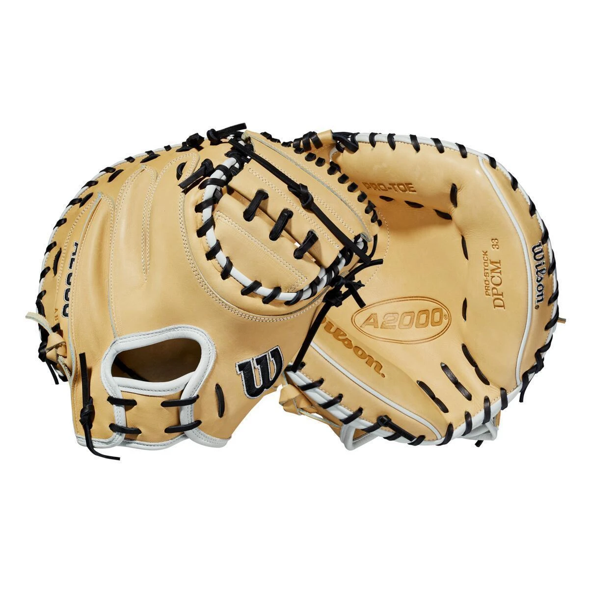 Wilson A2000 CM33 33" Baseball Catcher's Mitt: WBW10011533 4 Wilson A2000 CM33 33" Baseball Catcher's Mitt: WBW10011533 - Image 2