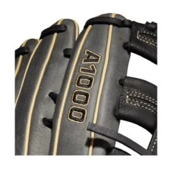 2022 Wilson A1000 1750 12.5" Outfield Baseball Glove: WTA10RB221750 16 2022 Wilson A1000 1750 12.5" Outfield Baseball Glove: WTA10RB221750 -Apparel Store WBW100138 5 A1000 1750 OF 125 Grey Blonde Black.png.cq5dam.web .1200.1200