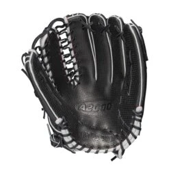 2021 Wilson A2000 SCOT7SS 12.75" Outfield Baseball Glove: WTA20RB21SCOT7SS -Apparel Store WBW100156 1 A2000 OF OT7 SC 1275 BlackSS BlackDimple Gray.png.cq5dam.web .1200.1200