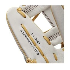 2022 Wilson A1000 H175 11.75" Infield Fastpitch Softball Glove: WTA10RF22H1175 -Apparel Store WBW100178 6 A1000 FP H IF 1175 White Blonde.png.cq5dam.web .1200.1200