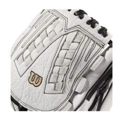 2022 Wilson A1000 V125 12.5" Outfield/Pitcher's Fastpitch Softball Glove: WTA10RF22V125 -Apparel Store WBW100182 4 A1000 FP V125 OF 125 White Black.png.cq5dam.web .1200.1200