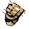 2021 Wilson A2K Jose Abreu GM JAB79 12.5" Baseball First Base Mitt: WTA2KRB21JAB79GM -Apparel Store WBW100233 2 A2K Jose Abreu GM 125 BlackSS Blonde.png.cq5dam.web .1200.1200