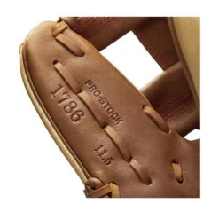 2022 Wilson A2000 1786 11.5" Infield Baseball Glove: WTA20RB221786 -Apparel Store WBW100390 6 A2000 Leather 1786 IF 115 Blonde SaddleTan.png.cq5dam.web .1200.1200