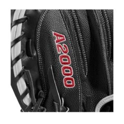 2022 Wilson A2000 M1DSS 33.5" Catcher's Mitt: WTA20RB22M1DSS -Apparel Store WBW100401 5 A2000 M1D C 335 Black White Red.png.cq5dam.web .1200.1200