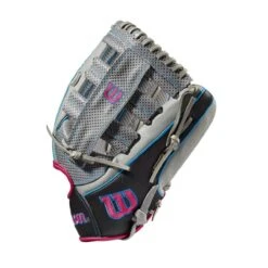 Wilson A2000 SCSP13SS 13" Slowpitch Softball Fielding Glove: WBW10040213 -Apparel Store WBW100402 2 A2000 SP13 SC 13 GreyDimpled GreySS BlackSS.png.cq5dam.web .1200.1200