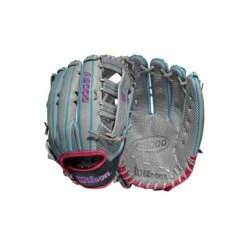 Wilson A2000 SCSP13SS 13" Slowpitch Softball Fielding Glove: WBW10040213 -Apparel Store WBW100402 8 A2000 SP13 SC 13 GreyDimpled GreySS BlackSS.png.cq5dam.web .1200.1200