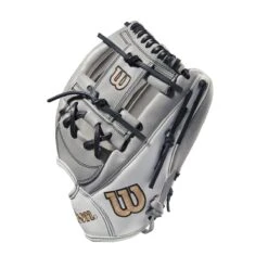 2022 Wilson A2000 H75 11.75" Infield Fastpitch Softball Glove: WTA20RF22H75 -Apparel Store WBW100437 2 A2000 FP IF H75 1175 Grey White.png.cq5dam.web .1200.1200