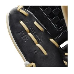 2022 Wilson A2000 P12 12" PItcher's Fastpitch Softball Glove: WTA20RF22P12 -Apparel Store WBW100439 6 A2000 FP P P12 12 Blonde Black.png.cq5dam.web .1200.1200