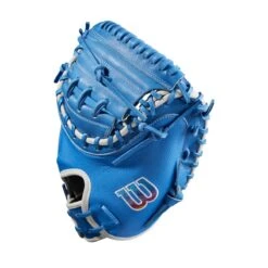 2023 Wilson A2000 Love The Moment CM33 33" Baseball Catcher's Mitt: WBW10084833 -Apparel Store WBW100848 2 A2000 C LTM CM33 33 AutismSpeaksBlue.png.cq5dam.web .1200.1200