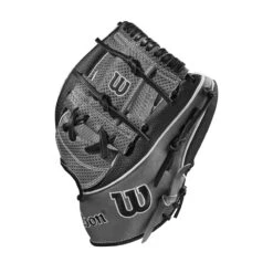 2023 Wilson A2K SC1787SS 11.75" Infield Baseball Glove: WBW1008921175 -Apparel Store WBW100892 2 A2K IF 1787SC 1175 BlackSS GreyDimple Grey.png.cq5dam.web .1200.1200