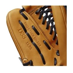 2023 Wilson A2K D33 11.75" Pitcher's Baseball Glove: WBW1008931175 -Apparel Store WBW100893 6 A2K P D33 1175 VintageTan Black.png.cq5dam.web .1200.1200
