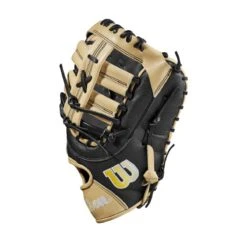 2023 Wilson A2000 1679 Super Skin 12.5" Baseball First Base Mitt: WBW100979125 -Apparel Store WBW100979 2 A2000 1B 1679SS 125 Black BlackSS Blonde.png.cq5dam.web .1200.1200
