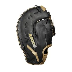 2023 Wilson A2000 1679 Super Skin 12.5" Baseball First Base Mitt: WBW100979125 -Apparel Store WBW100979 3 A2000 1B 1679SS 125 Black BlackSS Blonde.png.cq5dam.web .1200.1200