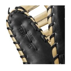 2023 Wilson A2000 1679 Super Skin 12.5" Baseball First Base Mitt: WBW100979125 -Apparel Store WBW100979 6 A2000 1B 1679SS 125 Black BlackSS Blonde.png.cq5dam.web .1200.1200
