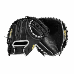 2023 Wilson A2000 M1DSS 33.5" Baseball Catcher's Mitt: WBW100995335 -Apparel Store WBW100995 8 A2000 C M1DSC 335 BlackSS BlackDimple White WilsonGold