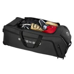 Evoshield Stone Wall Wheeled Bag (Multiple Colors): WTV9400 -Apparel Store WTV9400BL 4 Evoshield Stonewall Wheeled Bag Interior.png.cq5dam.web .1200.1200