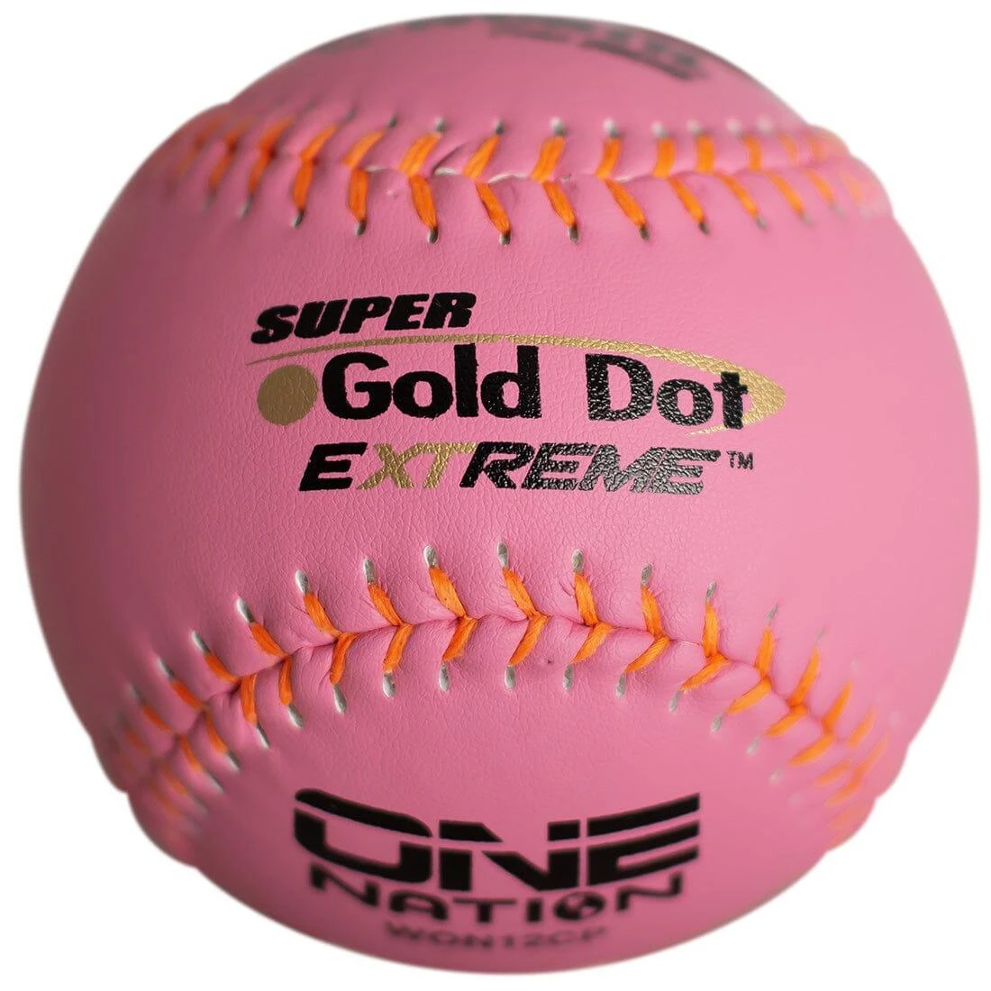 Worth Pink 12" One Nation Super Gold Dot Extreme 40/325 Slowpitch Softballs (One Dozen): WON12CP 3 Worth Pink 12" One Nation Super Gold Dot Extreme 40/325 Slowpitch Softballs (One Dozen): WON12CP