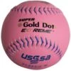 Worth Pink 12" USSSA Super Gold Dot Extreme Classic M 40/325 Slowpitch Softballs (Dozen): WUC12CPXT -Apparel Store Worth USSSA PINK Softball WUC12CPXT