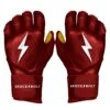 Bruce Bolt PREMIUM PRO Long Cuff Batting Gloves: Maroon 1 Bruce Bolt PREMIUM PRO Long Cuff Batting Gloves: Maroon -Apparel Store premium pro long cuff batting gloves maroon brucebolt 750127
