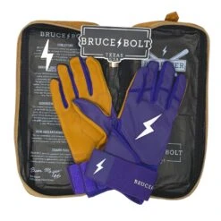 Bruce Bolt PREMIUM PRO Long Cuff Batting Gloves: Purple 13 Bruce Bolt PREMIUM PRO Long Cuff Batting Gloves: Purple -Apparel Store premium pro long cuff batting gloves purple brucebolt 220810