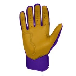 Bruce Bolt PREMIUM PRO Short Cuff Batting Gloves: Purple -Apparel Store premium pro short cuff batting gloves purple brucebolt 371274