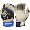 2022 Spiderz PRO Model Batting Gloves: Black/Royal Blue/White -Apparel Store problackroyal