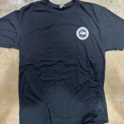 HB Lifestyle Active Wear Men's T-Shirt: Palm Trees (Black) -Apparel Store treefront2